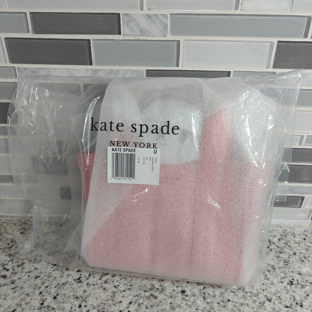 Kate spade Kip Canvas Mini Tote Bag (Grapefruit Soda, pink)